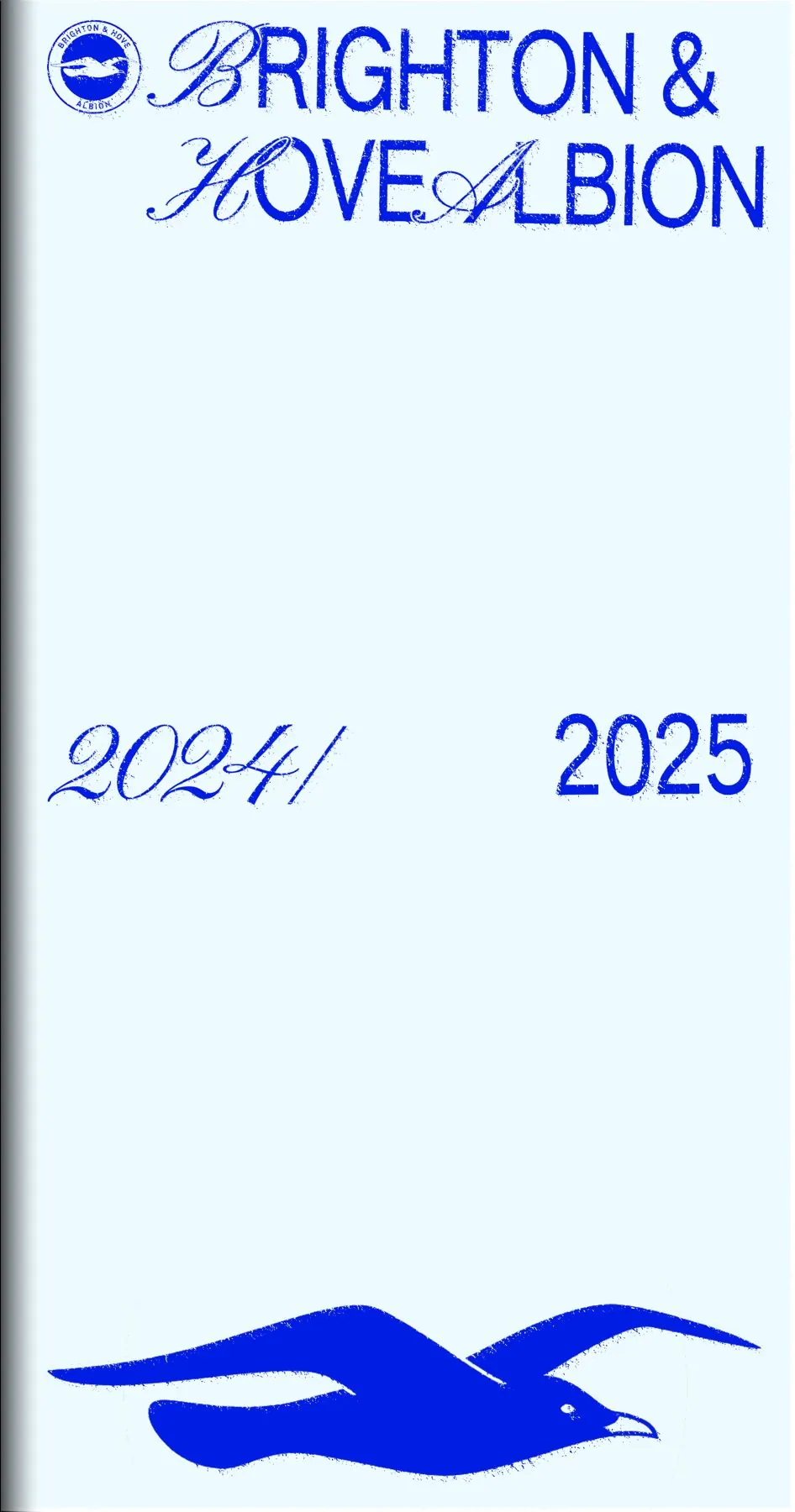 Brighton & Hove Albion 2024/2025 publication cover