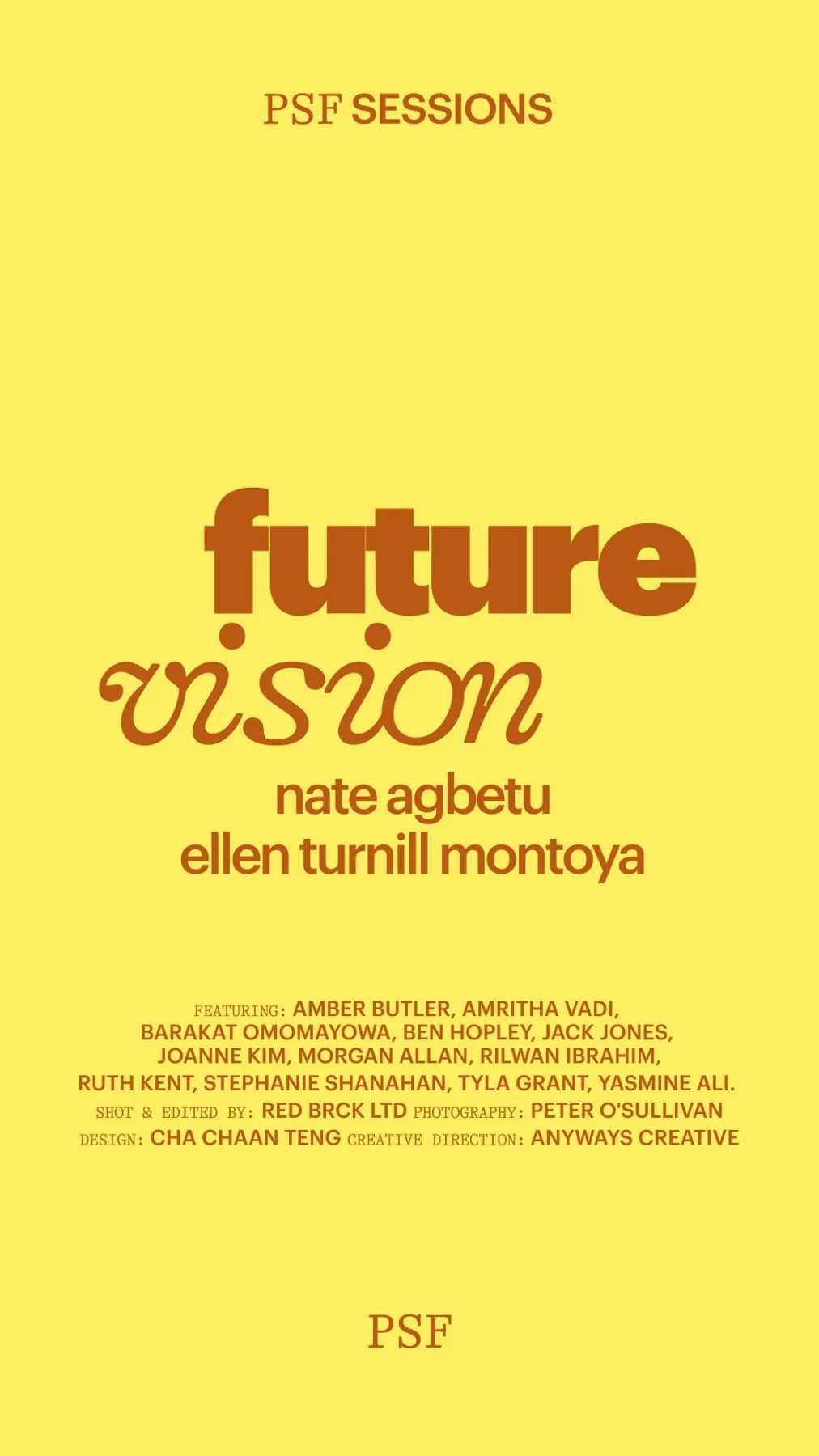 PSF Sessions story: &ldquo;Future vision&rdquo; talk with Nate Agbetu and Ellen Turnill Montoya